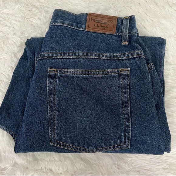 L.L. Bean Jeans Ll Bean Mom Jeans Size 4 T High Waisted Poshmark